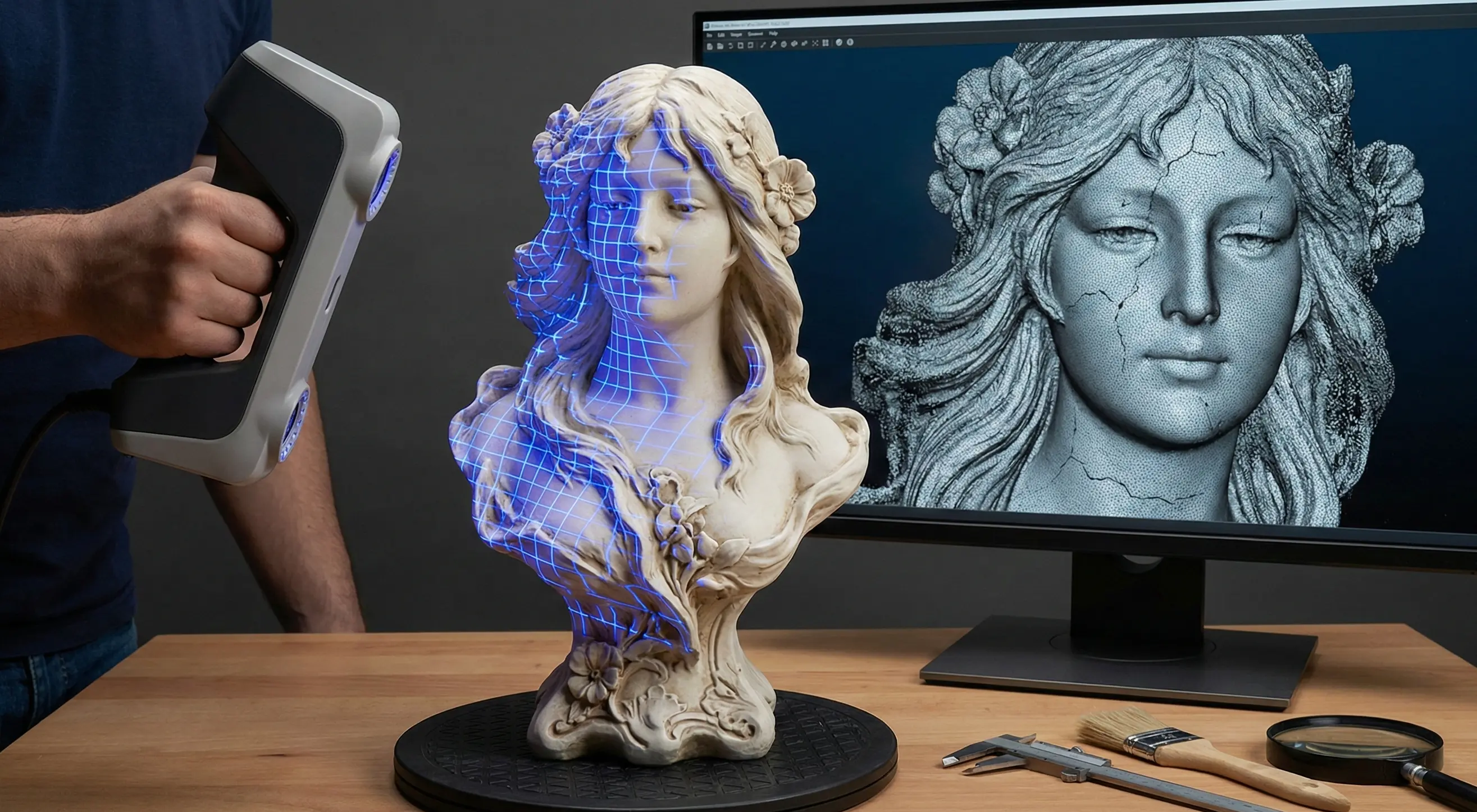 Skan detali artystycznych