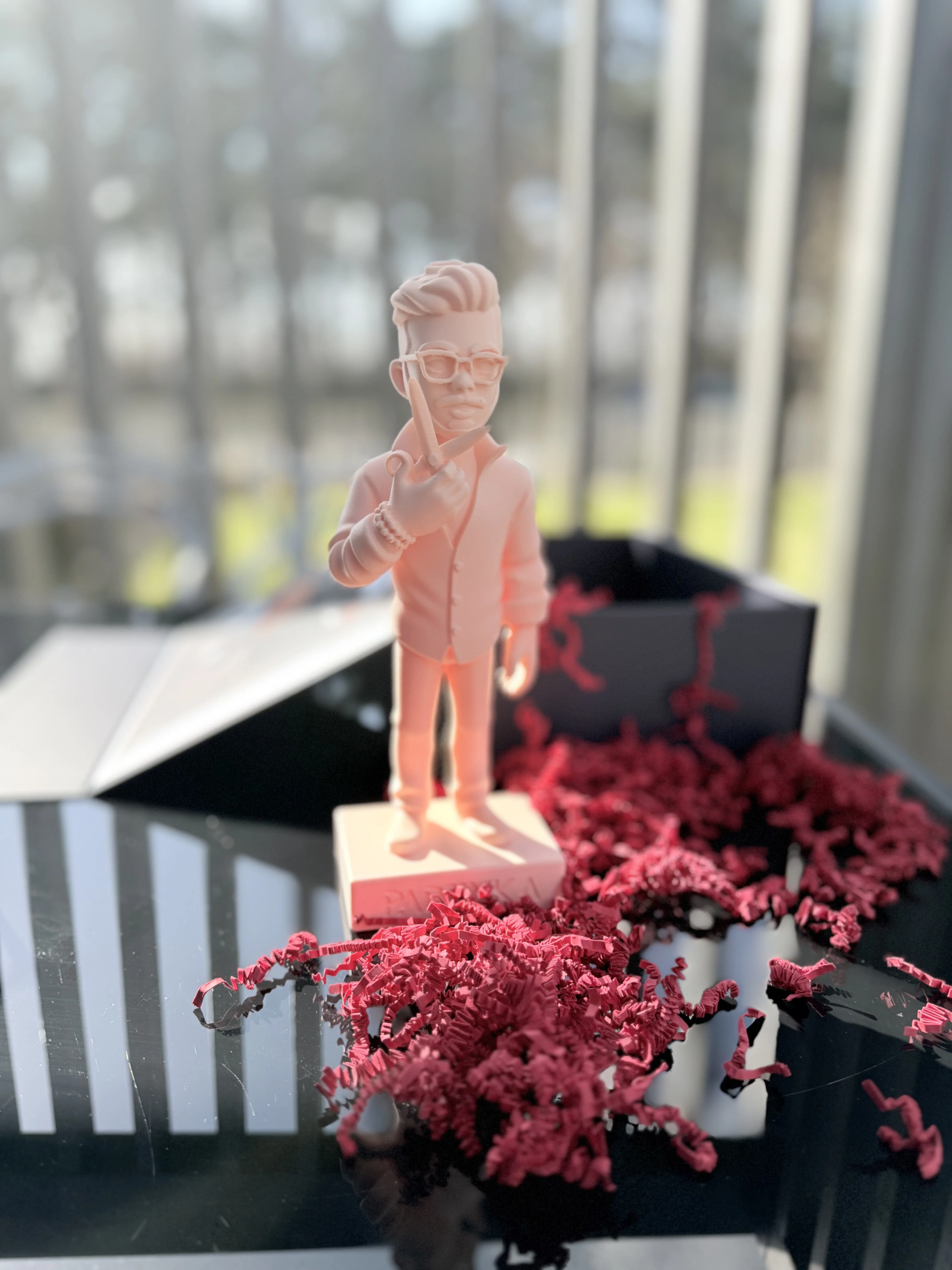 Gadżet eventowy - personalizowana figurka ze zdjęcia na konferencję, Druk3D Leszno