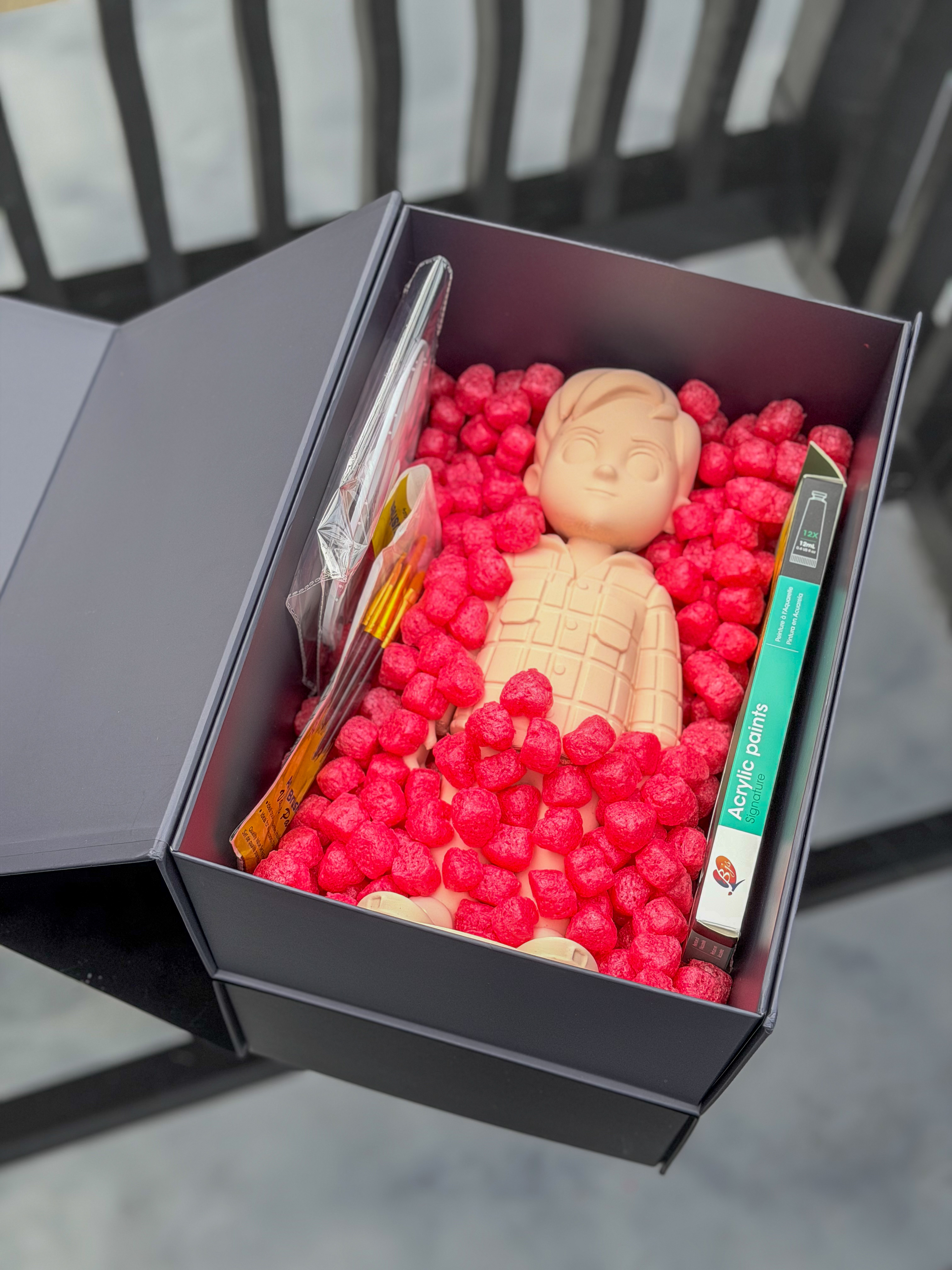 Figurka personalizowana w eleganckim opakowaniu prezentowym — druk 3D Leszno