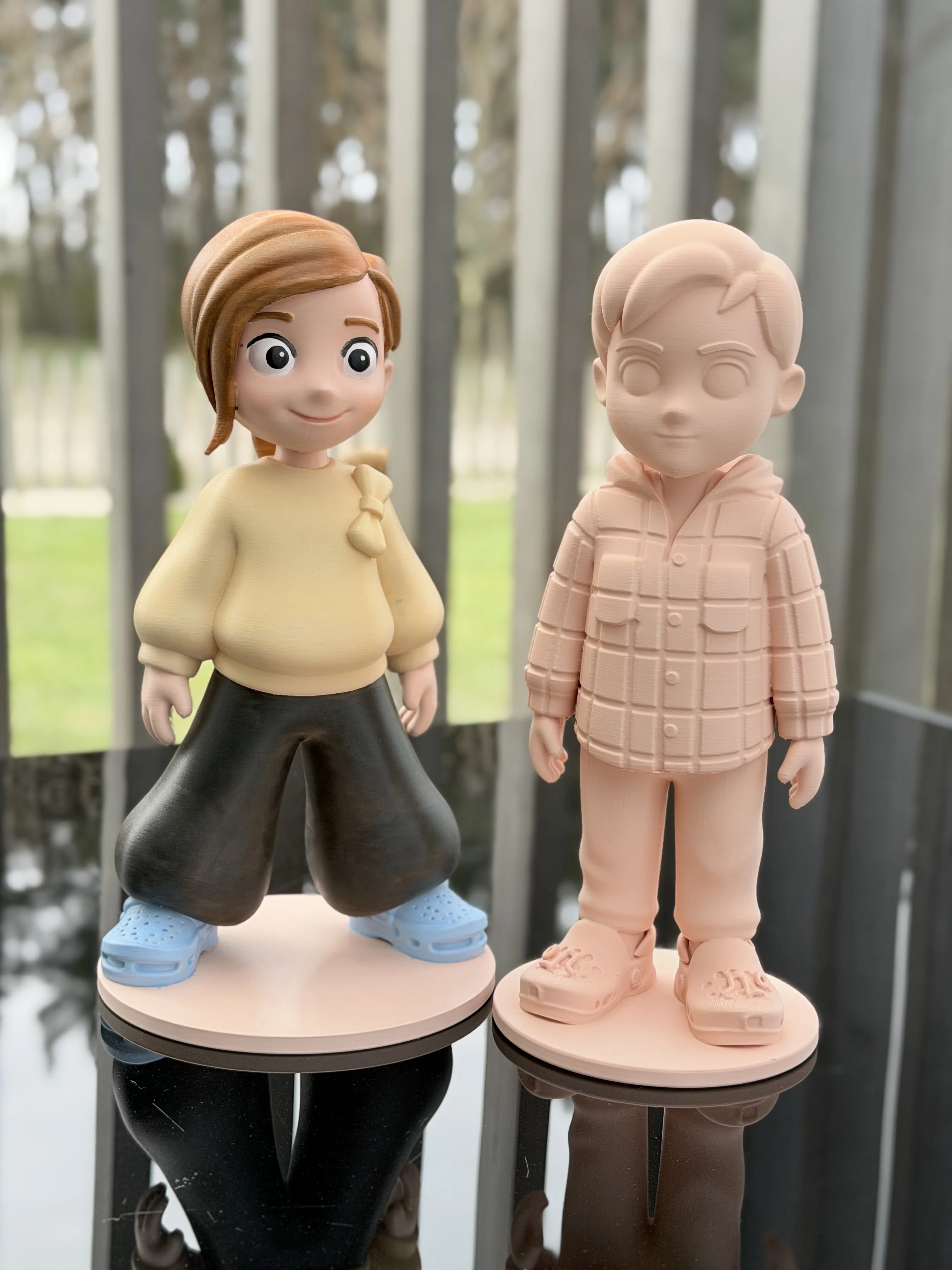 Gotowe pomalowane figurki personalizowane - nagrody firmowe, Druk3D Leszno