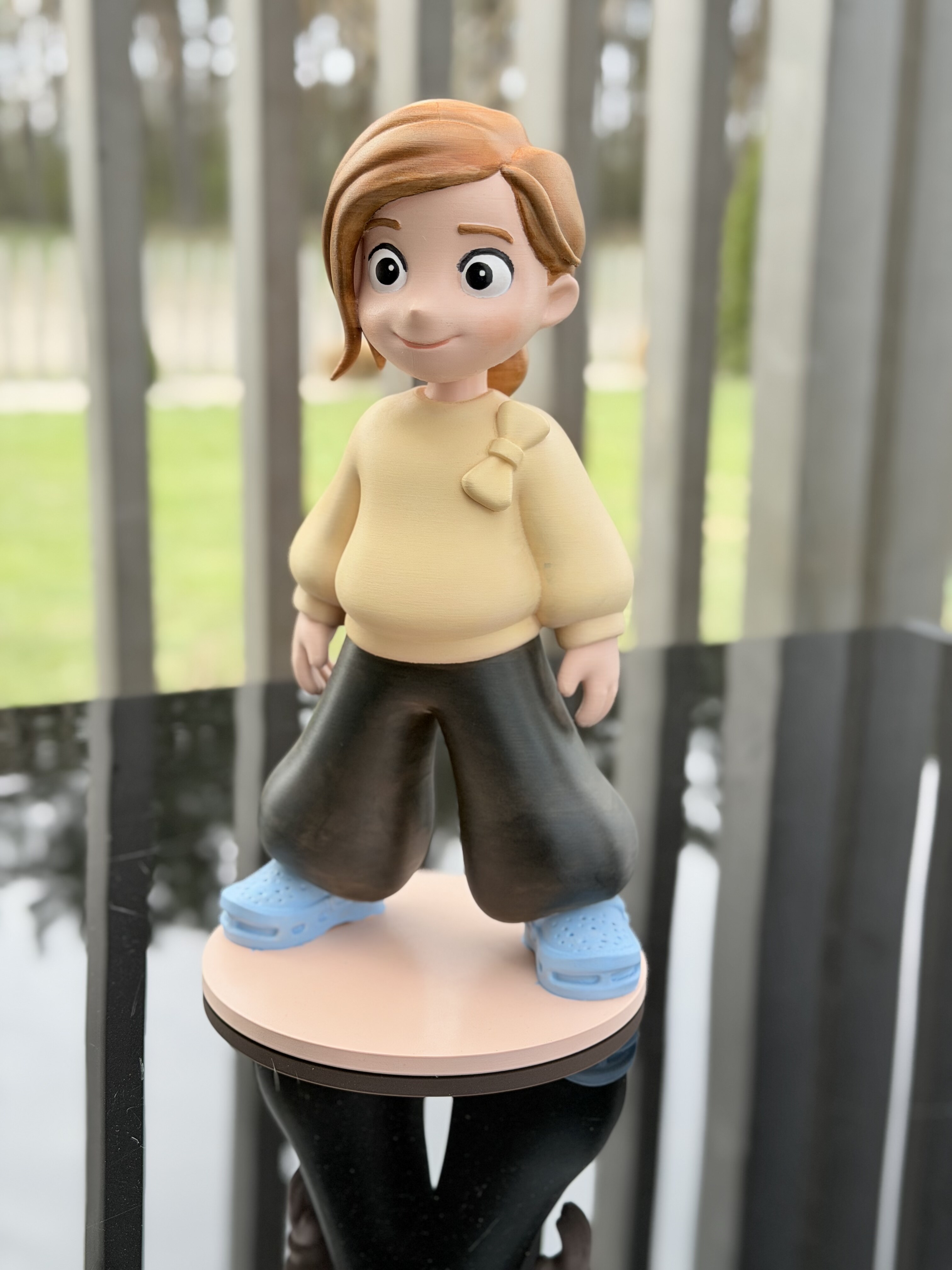 Figurka personalizowana pomalowana — dekoracja biurowa z druku 3D, Druk3D Leszno