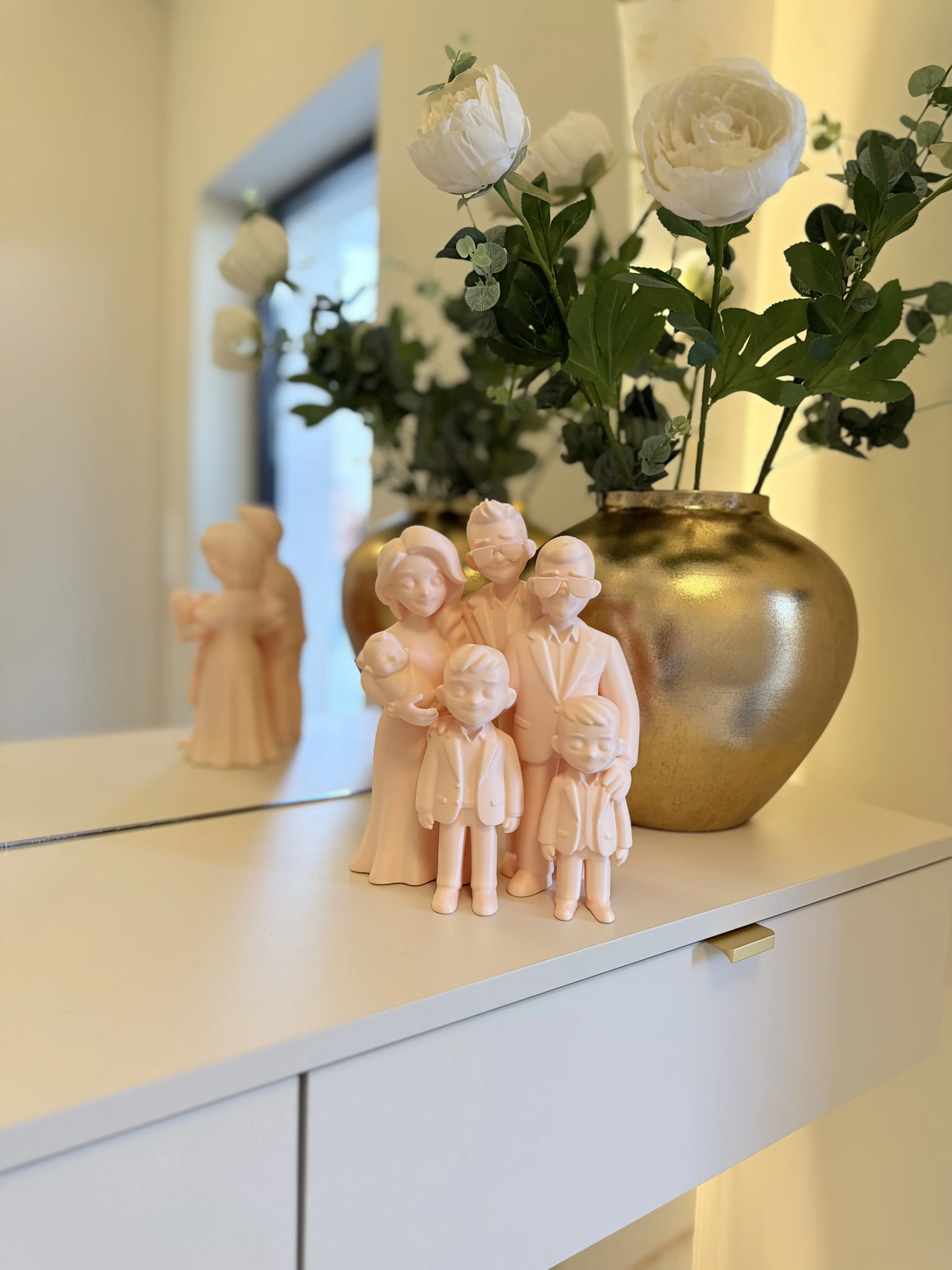 Figurka rodzinna 3D - ręcznie malowana, Druk3D Leszno