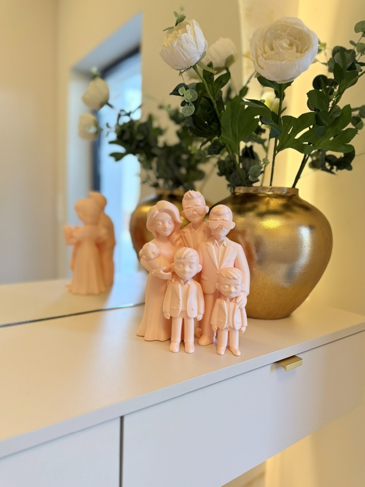 Personalizowana figurka rodzinna z druku 3D — Druk3D Leszno