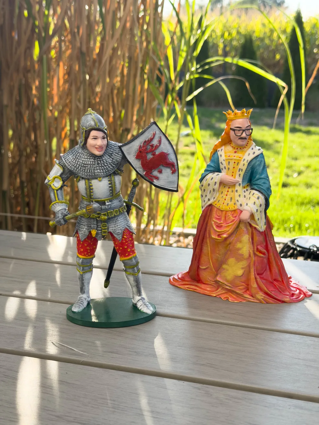 Dwie figurki na wieczór kawalerski - druk 3D