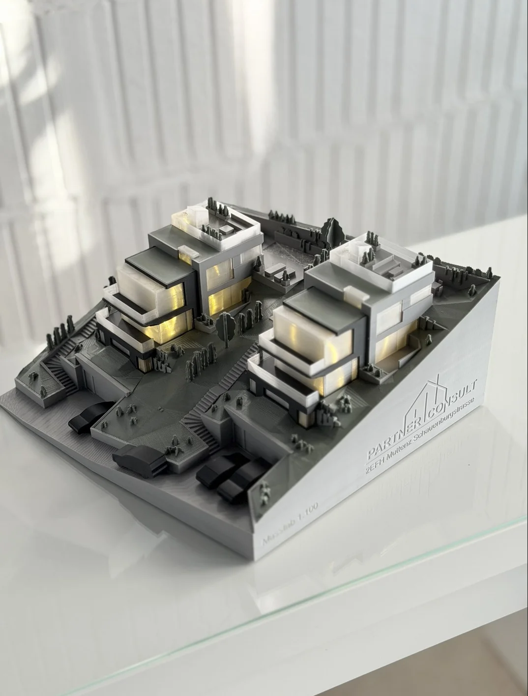 Makieta architektoniczna LED - Leszno