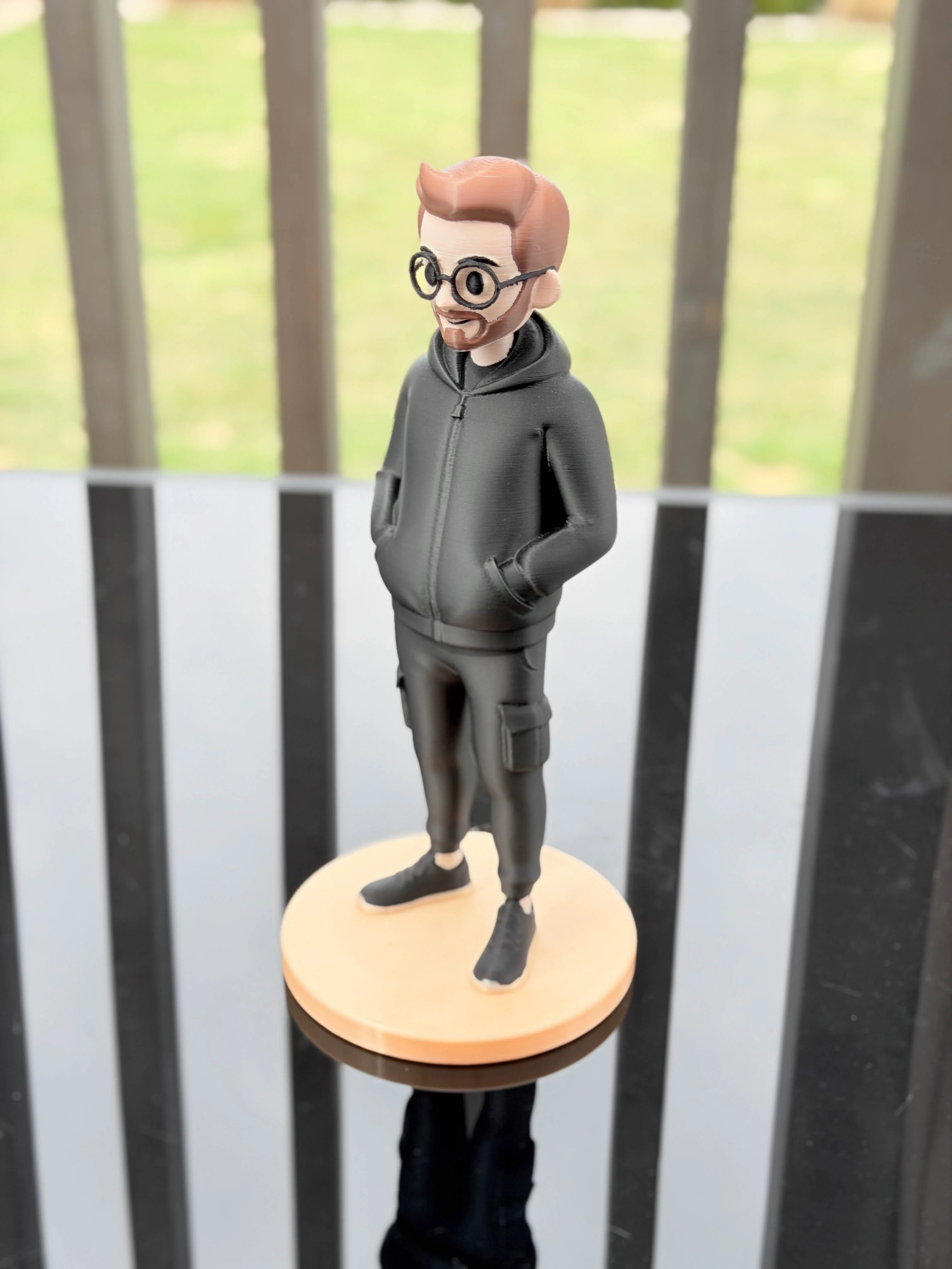 Detale spersonalizowanej figurki 3D