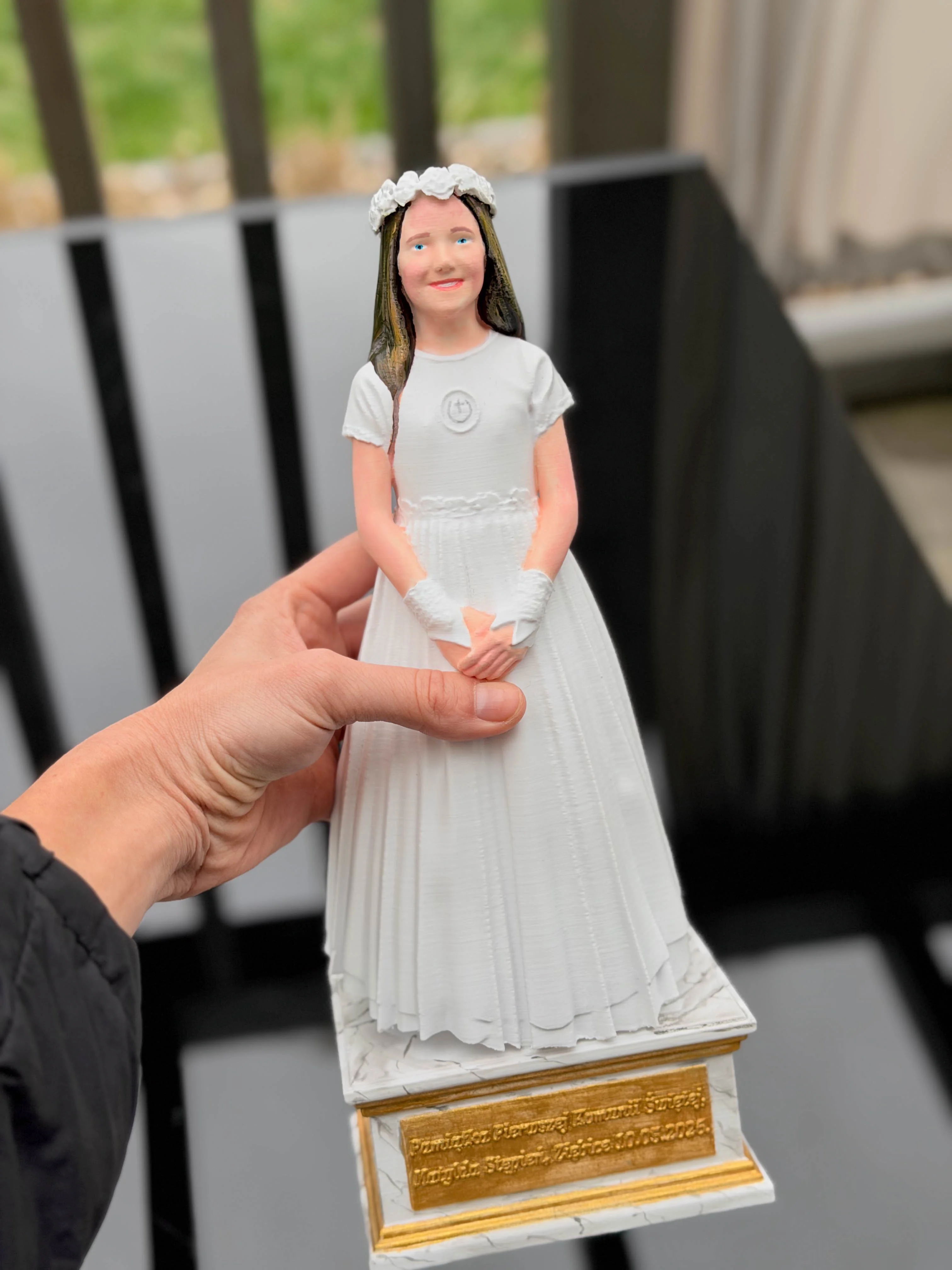 Realizacja: figurka pierwszej komunii